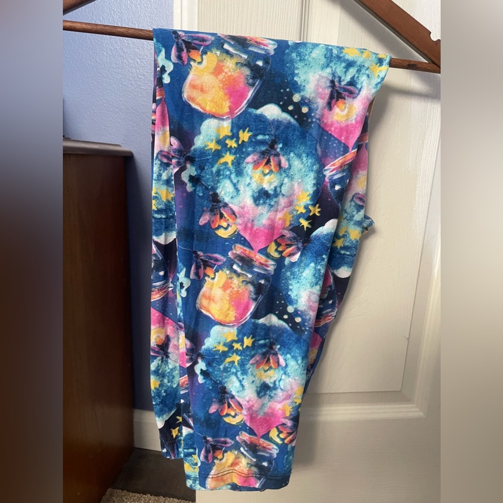 fire flies leggings XL